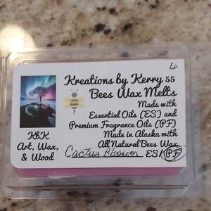 Cactus Blossom Bees Wax Melts - Non-Toxic and Clean Burning